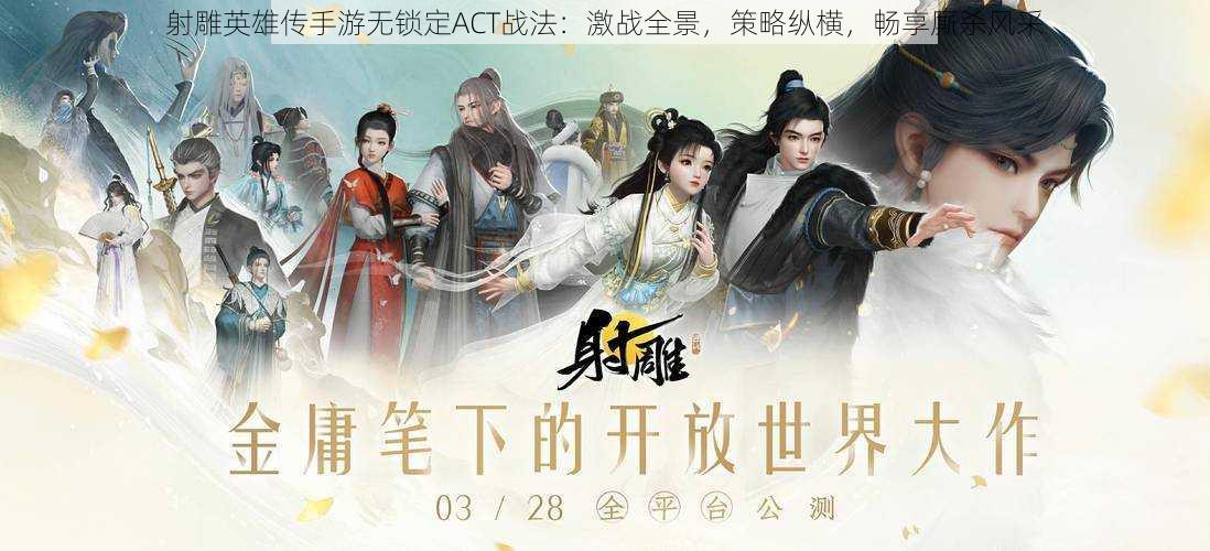 射雕英雄传手游无锁定ACT战法:激战全景,策略纵横,畅享厮杀风采
