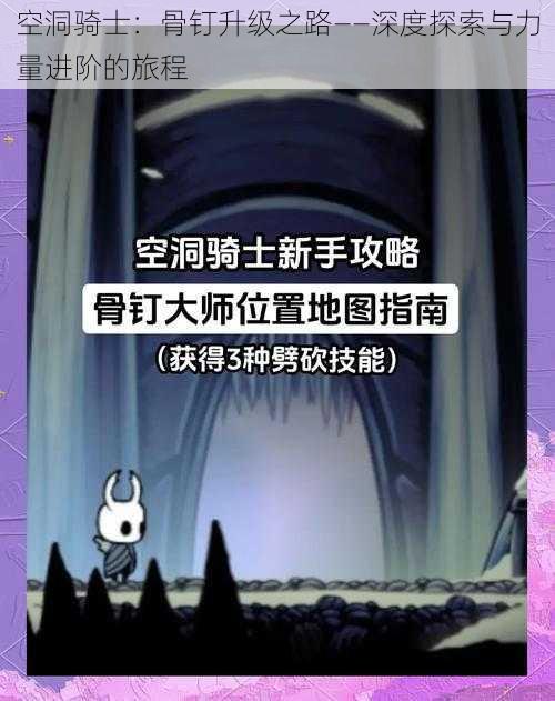 空洞骑士:骨钉升级之路——深度探索与力量进阶的旅程